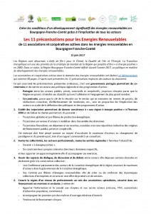 Les 11 préconisations majeures
