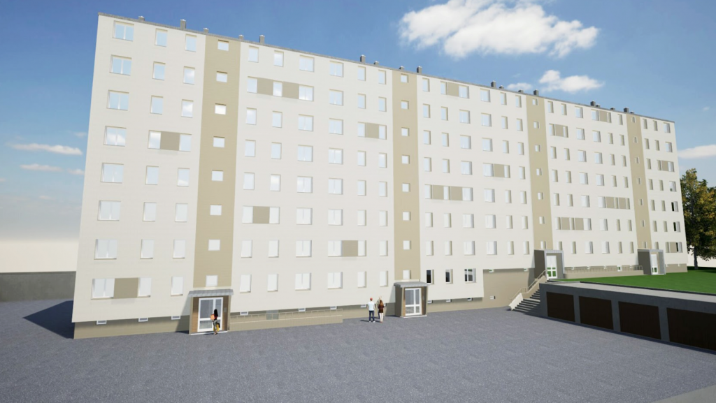 Parc Montchapet projeté après travaux